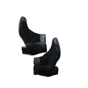 Regade La Ciel Lined Black Leather Boots Size 41